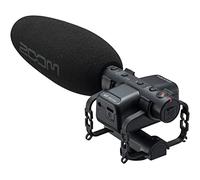 Zoom Microfono stereo M3 MicTrak per fucile da caccia con galleggiante a 32 bit, 90 gradi, 120 gradi e modalità MONO, Shockmount, compatibile con microfono USB e alimentato a batteria