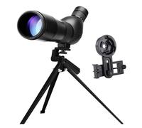 Zoom Monoculare HD 20-60x60 Cannocchiale Bak4 Prisma Telescopio Antiappannamento Impermeabile Camping Bird Watching Caccia Con Treppiede(A)
