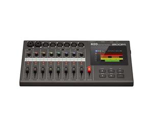Zoom MultiTrak R20, registratore nero a 16 tracce