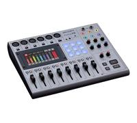 Zoom PodTrak P8 registratore podcast multitraccia portatile argento per podca...