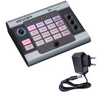 Zoom V3 Vocal Processor - Dispositivo per effetti vocali + alimentatore Keepdrum 9 V