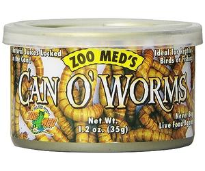Zoomed Food Can O'Worms Cibo per rettili / anfib, 35g