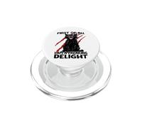 Zoomies gatto gatto nero caos graffio sarcasmo mostruoso PopSockets PopGrip per MagSafe