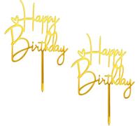 ZOOMPIL Shark Cake Toppers, 15pcs Shark Cupcake Topper Kit, Shark Happy Birthday Topper, Decorazione Torta di Compleanno, per torta per 1° compleanno per Feste di Compleanno per Bambini