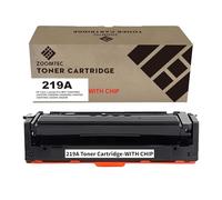 ZOOMTEC 219A W2190A CON CHIP Cartuccia Toner Compatibile per HP Color Laserjet Pro MFP 3302FDWG 3302FDW 3302SDW 3302SDWG 3302FDN 3302FDNG 3202DN 3202DW (1x Nero; con Chip)