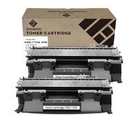 ZOOMTEC CRG-719A CRG 719A Cartuccia Toner Compatibile per Stampante Canon LBP-6300dn 6650dn 6680x 6670dn 6310dn MF6180dw 6140dn LBP-253x 251dw 252dw MF411dw 416dw 418x 419x (2x Nero)