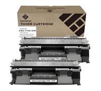 ZOOMTEC CRG-719H CRG 719H Cartuccia Toner Compatibile per Stampante Canon LBP-6300dn 6650dn 6680x 6670dn 6310dn MF6180dw 6140dn LBP-253x 251dw 252dw MF411dw 416dw 418x 419x (2x Nero)