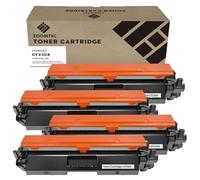ZOOMTEC Sostituzione per 30X CF230X Cartuccia Toner con Chip Compatibile per Stampante HP Laserjet Pro M203dn M203dw M203d HP Laserjet Pro MFP M227d M227fdw M227fdn M227sdn (4x Nero, con Chip)