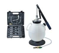 Zoomtools 7.5 L Pompa di trasferimento dell'olio della trasmissione manuale, sistema di riempimento dell'olio automobilistico con 15 adattatori ATF