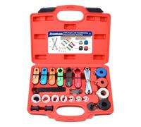 Zoomtools Kit di 22 attrezzi Master a sgancio rapido per linea carburante CA automobilistica e linea di raffreddamento dell'olio di trasmissione, include rimozione del tipo, adatto per Ford adatto per