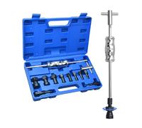 Zoomtools Kit di estrattori per Cuscinetti Interni per Fori ciechi, 12/13 Pezzi, 8-32 mm, con Martello Scorrevole e pinze espandibili, per Auto e Moto
