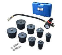 Zoomtools Turbocompressore Boost Tester strumenti, facile da usare 4 paia di adattatori Turbo System Leakage Tester strumenti per Cool System per tubi da 1,38-1,37 cm