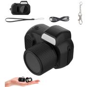 Zoomu Mini Camera Keychain, 1080P Mini Digital Camera Keychain,Small Nostalgia Retro Digital Cameras with 8 Filters, with Led Flash Light and Hd Screen, and Ready for Life's Moments (Standard)