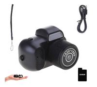 Zoomu Mini Camera Keychain, Keychain Camera, 1080p Hd Portable Keychains Cameras, New Retro, Compact (Camera+64GTF card)
