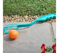 Zoon Pooch Mini-Ball Lanciatore Lancio & Prendi Giocattolo Cane (Palla Incluso)