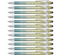 Zoonnis 96 Pezzi di Penne a Sfera Personalizzate con Punta a Stilo per Gli Affari Penna Incisa Personalizzata in Massa per Donne Uomini con Testo del Nome Penna Personalizzata con Inchiostro Nero