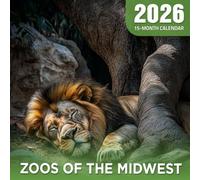 Zoos of the Midwest 2026 Calendar: Iconic zoo animals from America’s heartland