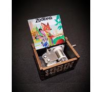 Zootopia Music Box in legno - Prova tutto - Shakira - Personalizzabile