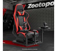 Zootopo Cabina di pilotaggio Sim di volo Adatto con sedile per Thrustmaster A10C