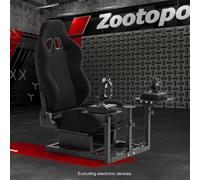 Zootopo Cabina di pilotaggio Sim di volo Adatto con sedile per Thrustmaster A10C