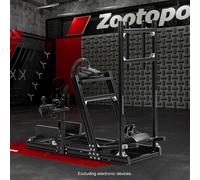 Zootopo Cockpit Del Simulatore Di Corse Con Monitor Stand Fits Thrustmaster