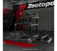 Zootopo Cockpit di simulazione di corsa in profilato d'alluminio Per Logitech