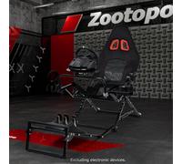 Zootopo Cockpit pieghevole del simulatore di corse per Thrustmaster Logitech G29