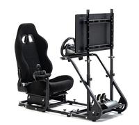 Zootopo Racing Sim Cockpit Con Supporto TV e Sedile Per Thrustmaster Logitech