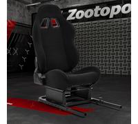 Zootopo Supporto Inferiore Del Sedile Con Seduta Nera Fit Racing Sim Cockpit
