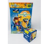 Zootropolis 2 Sticker Album figurine - Starter Pack + Scatola Box da 36 Busti...