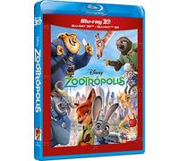 Zootropolis Zootopia Disney Nº 57 Combo Blu-Ray 3D + Nuovo (Senza Aprire) R2