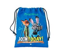 Zootropolis Sacco spuntino (SAFTA 811602237), Colore Blu