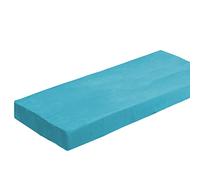 ZOOWMRALK Cuscino for sedia, sedile posteriore, cuscino for panca lunga personalizzato, dimensioni personalizzate, for impermeabile for interni ed esterni, altalena antiscivolo(Sky Blue,120x40x5cm)