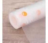 ZOOWMRALK Rivestimento for armadi, rivestimenti for ripiani, cassetti, tappetini antiscivolo in EVA da 12" x 5 piedi, impermeabili, con trama floreale(24" x 16ft)