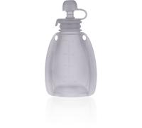 Zopa Silicone Refillable Baby Food Pouch tasca per gli alimenti 0 m+ Transparent Grey 120 ml