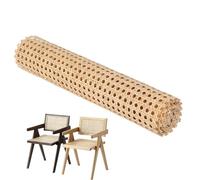 Zopoee Cinghia per tubo, intrecciato viennese, larghezza naturale in rattan, foglio di tessuto tubolare, per sedie a soffitto, per armadi, materiale impermeabile tessuto per mobili, sedie, armadi