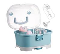 Zopoee Porta Del Biberon, Scatola Di Stoccaggio Delle Bottiglie Per Bambini Con Coperture Rimovibili, Organizzatori A Prova Polvere, Portatile Bottiglie Alimentazione Alimentare Il Bambino