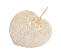 Zopoee Scomparti in rafia intrecciata, scomparti fatti a mano in tessuto di a forma di cuore, scomparti in, scomparti in paglia, perfetti per l'estate, arte da parete in, squisita