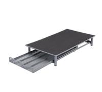 Zopsc Cassetto porta cialde di caffè di grande capacità, design universale, costruzione robusta, per piano di lavoro della cucina, materiale metallico