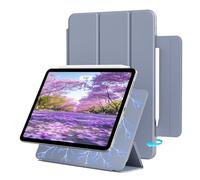 ZOPSGYU Custodia magnetica per iPad Air 11 pollici 7/6a generazione 2025/2024 M3/M2 iPad Pro 1° 2018, iPad Air 10.9 pollici, 5°/4° genere 2022/2020, ultra sottile, chiusura magnetica, auto sonno