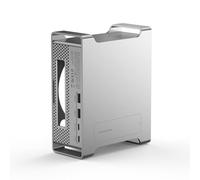 ZoraVson Docking station e supporto compatibile con Mac Mini M4 e M4 Pro 2024, 9 in 1 Docking Station Hub USB C con slot M.2 NVME SSD, 10Gbps USB 3.2, scheda SD/TF 4.0, PD100W, USB 2.0