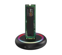 Zoravson Ssd Nvme, Piccolo E Leggero, M.2 Nvme E Sata USB C Ssd Adattatore Docking Station, USB 3.1 Gen 2 10gbps Chip Potente Disco Rigido Esterno