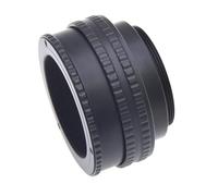 ZoraYorce Adattatore per obiettivo M42, 17-31 mm, messa a fuoco regolabile, elicoide in lega di alluminio, tubo di montaggio macro