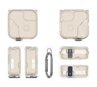 ZoraYorce Custodia antigraffio per Nothing Ear (3) (grigio trasparente)