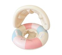 ZoraYorce Cute Babies Pool Float, a prova di perdite, portatile | Anelli di protezione solare portatili, a prova di perdite, sedile di sicurezza pieghevole per divertimento in acqua e uso di
