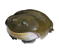 ZoraYorce Earbuds Case Compatible for 4/Pro 3, Handmade Ugly Frog Design Earphone Protective Case, Anti Scratch Creative Animals Wireless Earphone Protector Cover