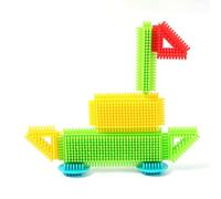 ZoraYorce Giocattolo educativo precoce per mani e cervello | Set di mattoncini divertenti a forma di mattoncini Montessori, giocattolo per stimolare la creatività e l'immaginazione