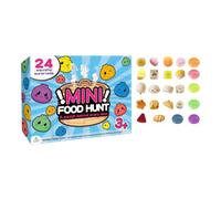 ZoraYorce Mystery Toy Food Squeeze Set da 24 pezzi estensibili | Giocattolo portatile con sensore per autismo, per aula, premi, regali di compleanno, regali per feste, 24 nascosti