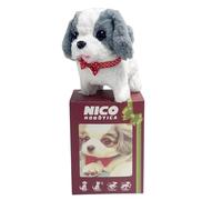 ZoraYorce Robot Dog Realistics 2 pezzi Robot Puppys that Acts Like A Real Puppy Adults Ai Robotic Dog My Realistic Robot Puppy for Adults, Walking, Barking, Tail Wagging