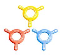 ZoraYorce Set of 3 Failproof Kids 3 Wing Return Hand Throw Spinner Soft to | Morbido da catturare, disco volante trifogliato, gioco sportivo, giocattolo per principianti, giovani lanciatori, idea